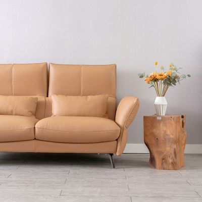 Boston Recliner Sofa, L158-218, Semi Aniline Leather