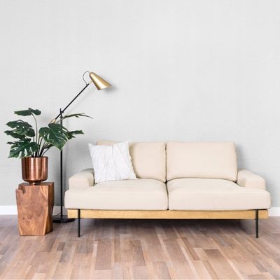 Nadine Frame Sofa, Oak, L180-L238