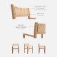 BEGITU Dining Chair, Rattan [Only 4 Left]