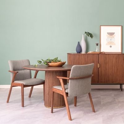 [SALE] SEN Dining Round Table, Teak