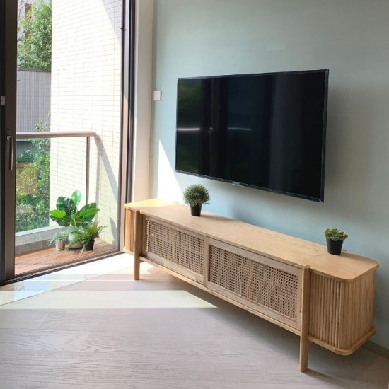 SEN RATTAN TV Cabinet L150/L180, WB SEN RATTAN TV Cabinet L150/L180, WB