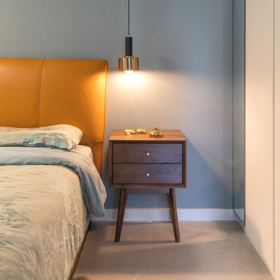 [SALE] DANDY Bed Side Table, Natural Walnut