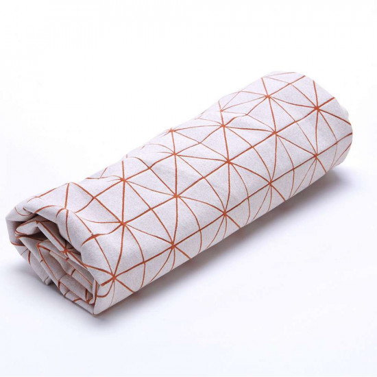 Geo origami pillow-M Orange [SALE] [Stock x1]