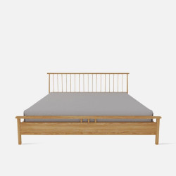Linear Bed Frame, L150/180, Oak