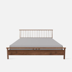 Linear Bed Frame, L150/180, Walnut