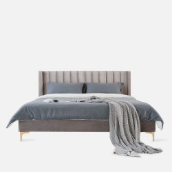 [SALE] SWAN Bed Frame, L150/180, Begie