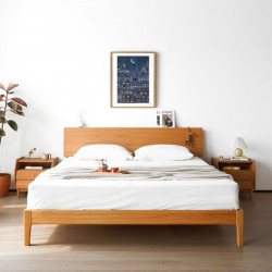 [SALE] NADINE Cherry Bed Frame I, L150 / L180