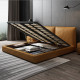 LOGAN II Leather Bed Frame, with storage, Genuine leather LOGAN II Leather Bed Frame, with storage, Genuine leather