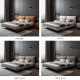 LOGAN II Leather Bed Frame, with storage, Genuine leather LOGAN II Leather Bed Frame, with storage, Genuine leather