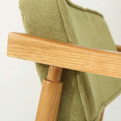 DOLCH Lounge Chair, W58, Dark Walnut [Display]