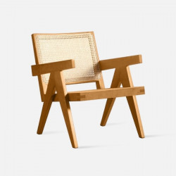 NADINE Lounge Chair, Cherrywood