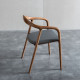 ONE armchair, Walnut Brown ONE armchair, Walnut Brown