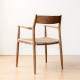 ONE rope armchair, Walnut Brown