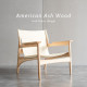 ONE FLAT Lounge Chair, Ash [SALE]