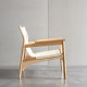 ONE FLAT Lounge Chair, Ash