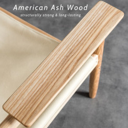 ONE FLAT Lounge Chair, Ash