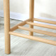 Unite Bench with rope weave, W110, Walnut Unite Bench with rope weave, W110, Walnut