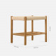 Unite Stool with rope weave Unite Stool with rope weave