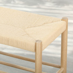 Unite Stool with rope weave