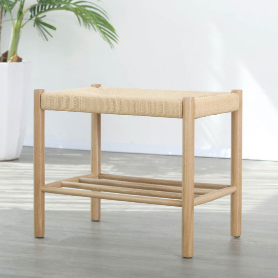 Unite Stool with rope weave Unite Stool with rope weave