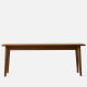 SHIMA Bench L105-L155, Walnut SHIMA Bench L105-L155, Walnut