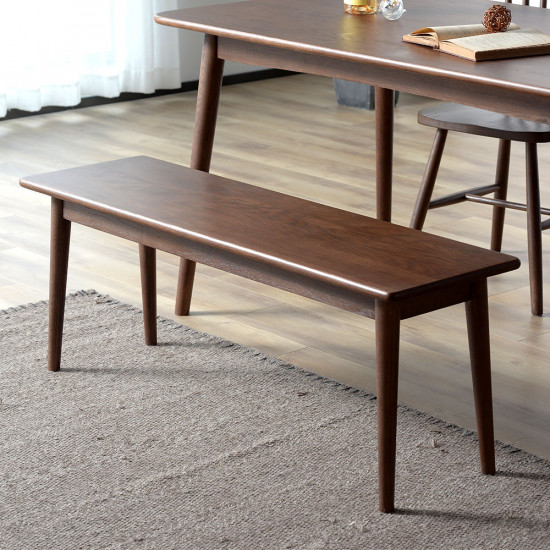 SHIMA Bench L105-L155, Walnut