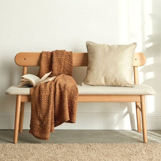 ASAMI Bench with back, L120