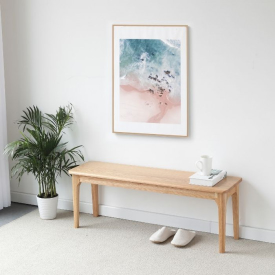 [SALE] DANA Bench, L100-155 , Natural oak 