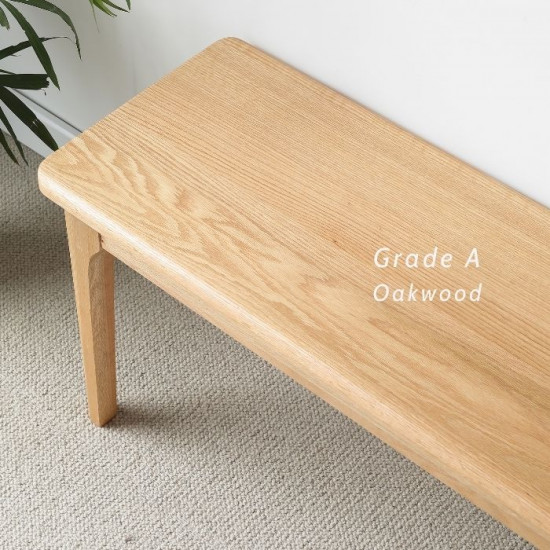 [SALE] DANA Bench, L100-155 , Natural oak 