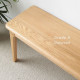 [SALE] DANA Bench, L100-155 , Natural oak 