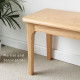 [SALE] DANA Bench, L100-155 , Natural oak 