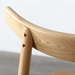 [Sale] Curve Chair W46 Oak