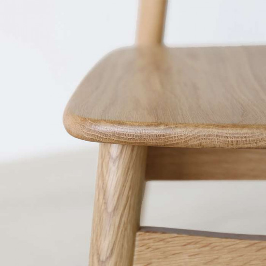 Wooden Curve Chair, W45, Walnut Wooden Curve Chair, W45, Walnut