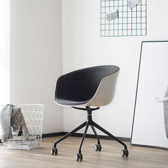 U Shape Armchair, W57, Grey U Shape Armchair, W57, Grey