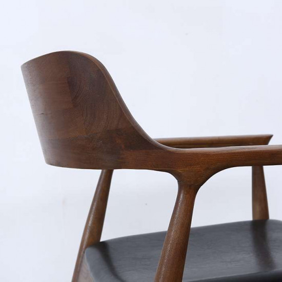 Hiroshima Armchair, W62, Oak 