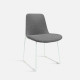 IND Chair, W53, White Leg IND Chair, W53, White Leg