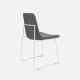 IND Chair, W53, White Leg IND Chair, W53, White Leg