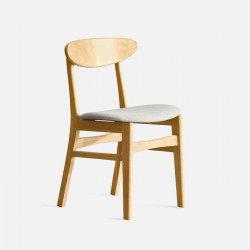 [SALE] Shima chair, Oak with default Grey [min 2]
