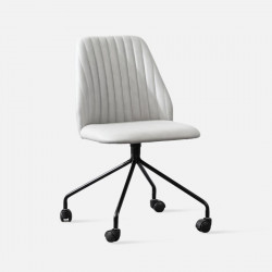 [SALE] ADAMS work chair with wheels, Light Grey 