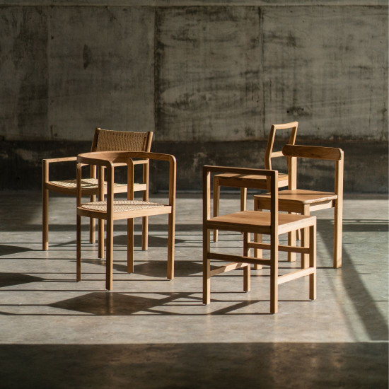 BEGITU Dining Chair, Rattan [Only 4 Left]