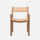 BEGITU Dining Chair, Rattan [Only 4 Left]