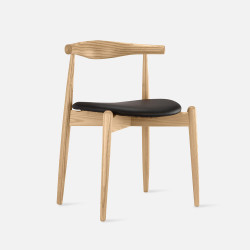 [SALE]  Elbow Round Chair, W50, Oak