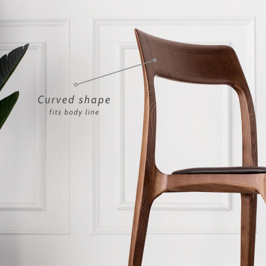 OAKI Chair, Walnut Brown OAKI Chair, Walnut Brown