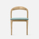 LUCA Dining Chair, W50, Natural Ash