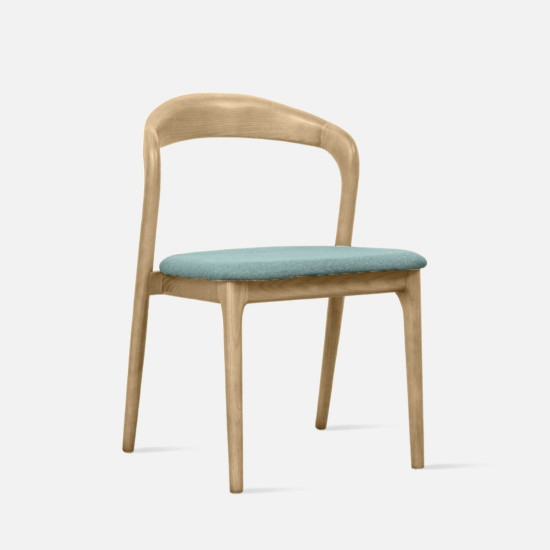 LUCA Dining Chair, W50, Natural Ash