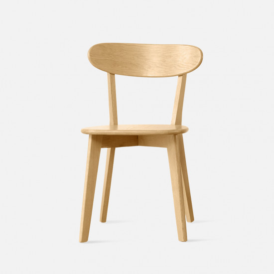 LENA Dining Chair W42 Oak 