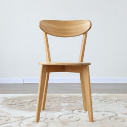 LENA Dining Chair W42 Oak 