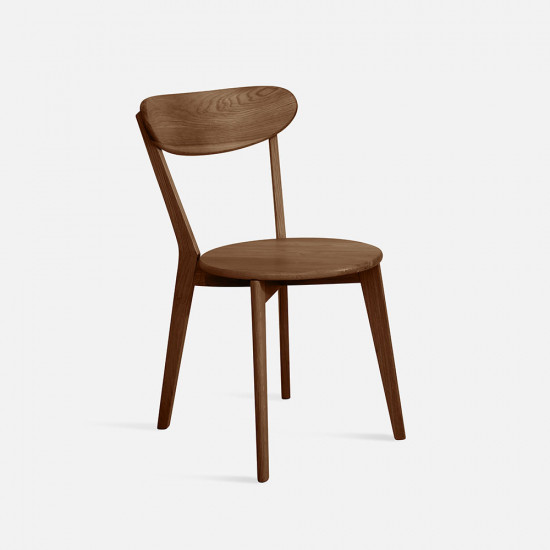 LENA Dining Chair W42 Walnut