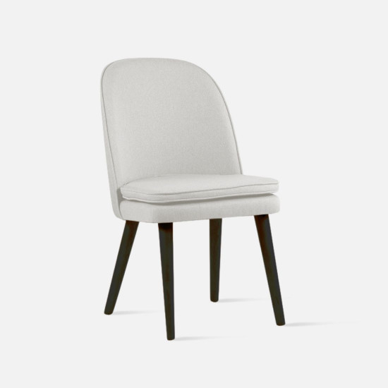 JC Armless Chair, W52, Black Legs [SALE]
