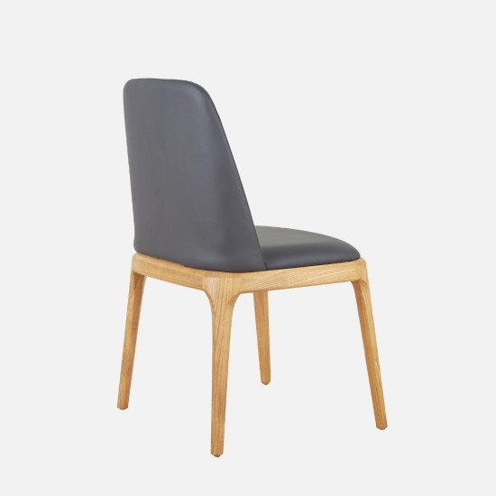 Fin Armless Dining Chair, Ash Fin Armless Dining Chair, Ash